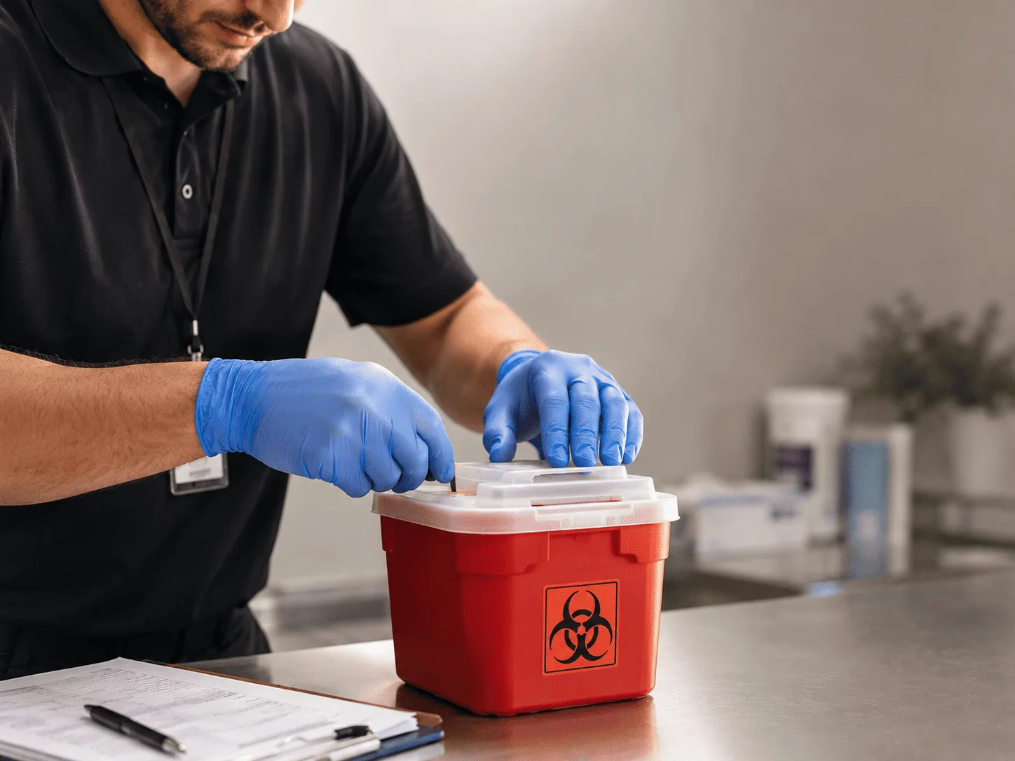 Why choose Sharps Waste Disposal in Hustle, VA